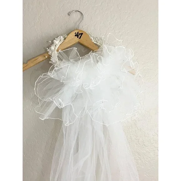 Unbranded Crown Embellished Wedding Veil - OS - Picture 5 of 10